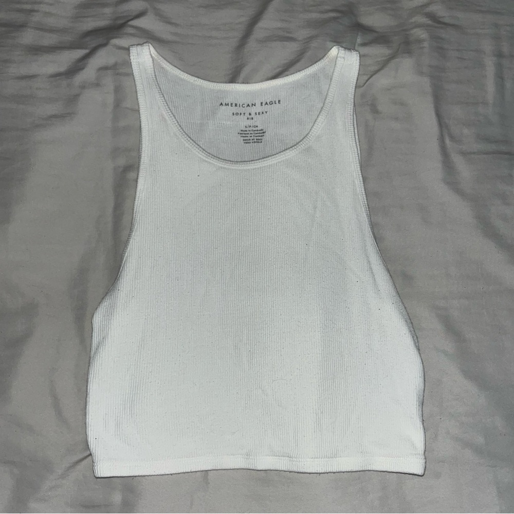 American Eagle Cropped Tank Top